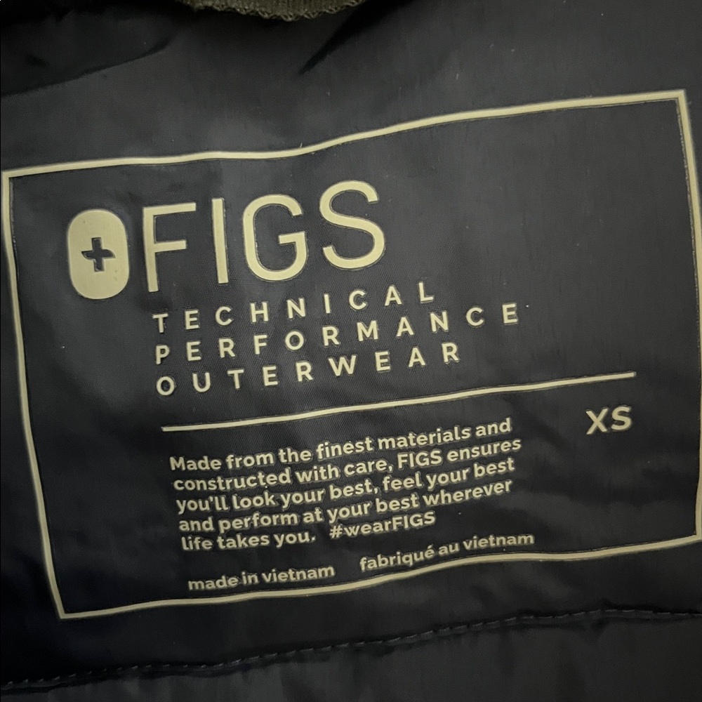 Figs Technical hoodedPerformance Outerwear in Dar… - image 3
